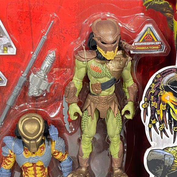 Predator Super Set - Jungle Hunter, City Hunter and Berserker Action Figures New - Picture 6 of 9